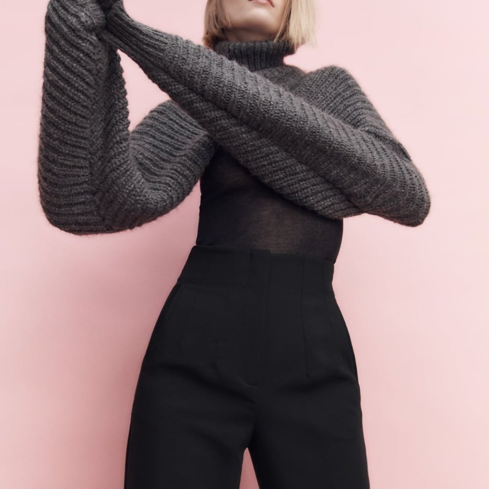 Zara High-Waisted Pants